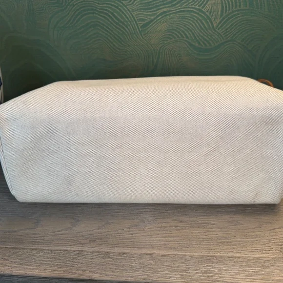 HERMES Cabas Toile H Tote Bag,  Square F (2002) - Picture 13 of 16